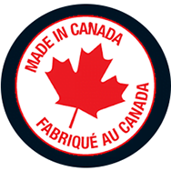 Proudly made in Canada