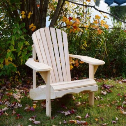 Der Adirondack Bear Chair aus Pinie (BC201P), unbehandelt